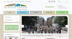 Desktop Screenshot of jelgavasnovads.lv